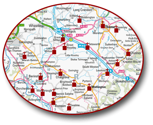 Map of Towers